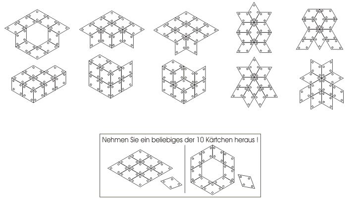 Rot & Schwarz Tangram Rot & Schwarz Tangram